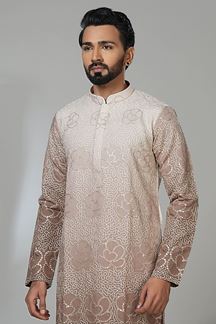 Picture of  Impressive Designer Men’s Kurta Pyjama for Festivals, Sangeet, and Parties