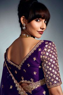 Picture of  Surreal Pure Silk Designer Saree for Wedding and Reception