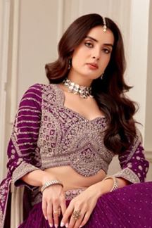 Picture of  Mesmerizing Georgette Designer Wedding Lehenga Choli for Wedding and Reception