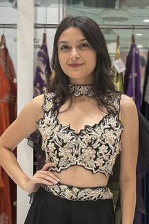 Picture of Creative Georgette Designer Palazzo Suit for Sangeet and Parties