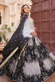 Picture of  Mesmerizing Viscose Cotton Designer Navratri Lehenga Choli for Garba Dance and Festival Celebrations