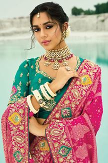 Picture of  Charming Pure Georgette Designer Saree for Reception, Sangeet, and Parties