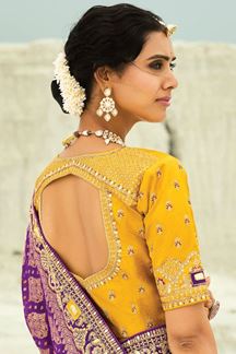 Picture of  Trendy Pure Georgette Designer Saree for Reception, Sangeet, and Parties