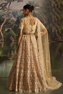 Picture of  Impressive Soft Net Designer Wedding Lehenga Choli for Wedding and Reception