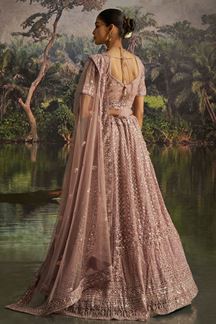 Picture of  Magnificent Soft Net Designer Wedding Lehenga Choli for Engagement, Wedding, and Reception