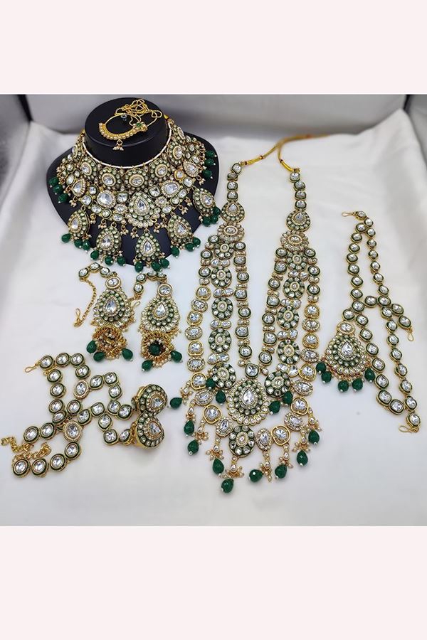 Picture of  Aesthetic Designer Necklace Set for Wedding and Reception