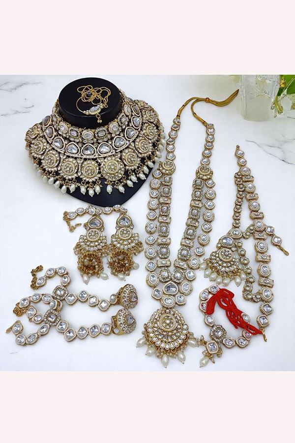 Picture of  Classy Designer Necklace Set for Wedding and Reception
