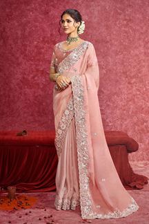 Picture of   Royal Casio Silk Designer Saree for Engagement and Reception