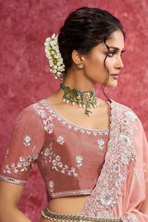 Picture of   Royal Casio Silk Designer Saree for Engagement and Reception