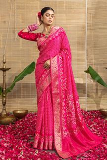 Picture of  Charismatic Dola Silk Designer Saree for Wedding and Reception