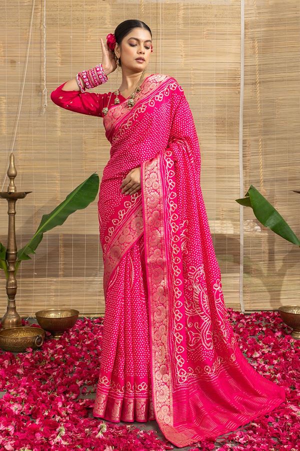Picture of  Charismatic Dola Silk Designer Saree for Wedding and Reception