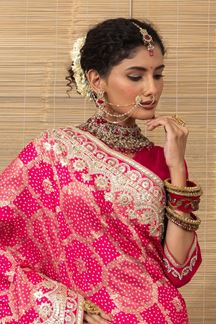 Picture of  Royal Dola Silk Designer Saree for Wedding and Reception