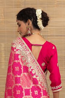 Picture of  Royal Dola Silk Designer Saree for Wedding and Reception