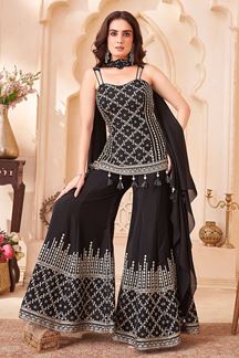 Picture of  Marvelous Designer Palazzo Suit for Sangeet and Parties