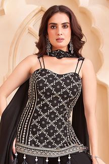Picture of  Marvelous Designer Palazzo Suit for Sangeet and Parties