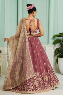 Picture of  Classy Georgette Designer Indo-Western Lehenga Choli for Engagement and Reception