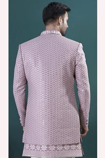 Picture of  Magnificent Onion Designer Men’s Indo-Western Sets for Engagement and Reception