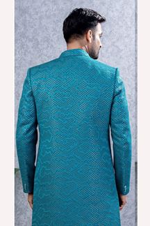 Picture of  Majestic Gold Designer Men’s Indo-Western Sets for Engagement and Reception
