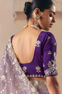 Picture of  Amazing Premium Fancy Silk Designer Saree for Engagement, Sangeet, and Parties