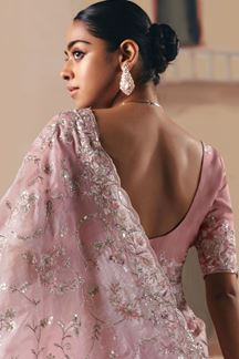 Picture of  Pretty Premium Fancy Silk Designer Saree for Engagement, Sangeet, and Parties
