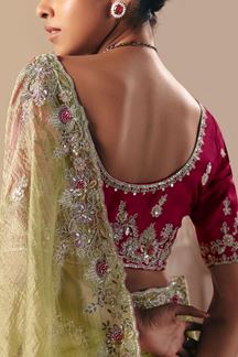 Picture of  Surreal Premium Fancy Silk Designer Saree for Engagement, Sangeet, and Parties